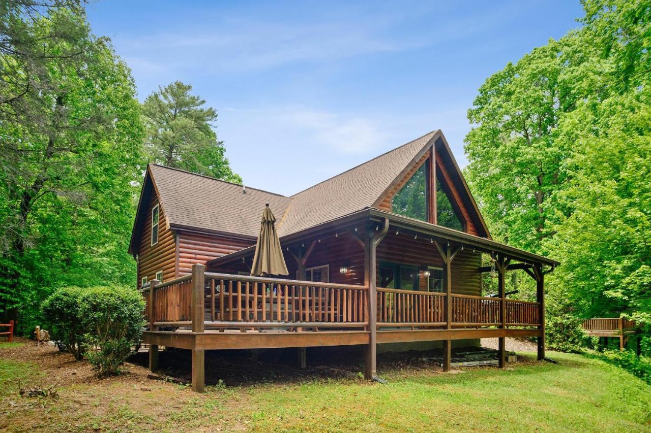 Tree Top Lodge - Gorgeous Lake Cabin With Hot Tub & Magnificent Views Of Forests And Mountains! Cabin Butler Esterno foto