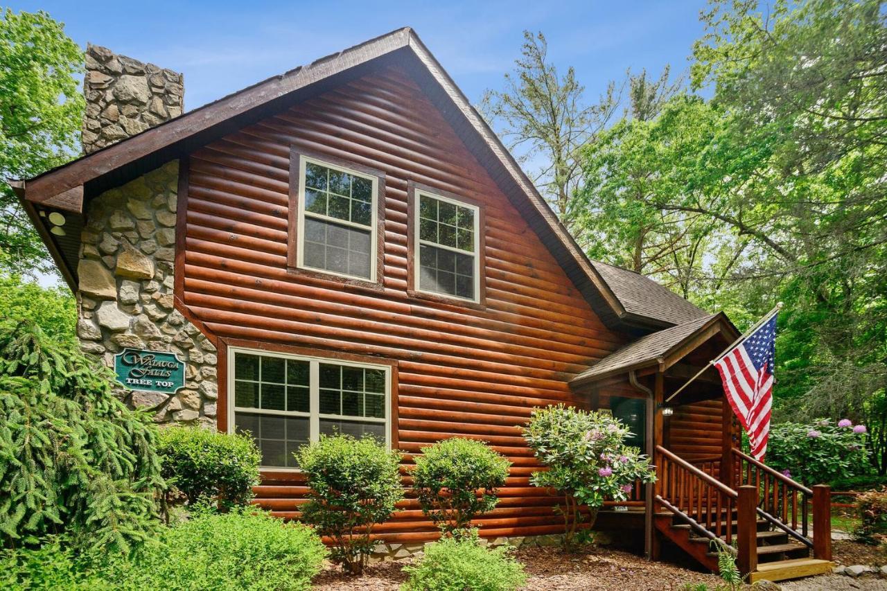 Tree Top Lodge - Gorgeous Lake Cabin With Hot Tub & Magnificent Views Of Forests And Mountains! Cabin Butler Esterno foto