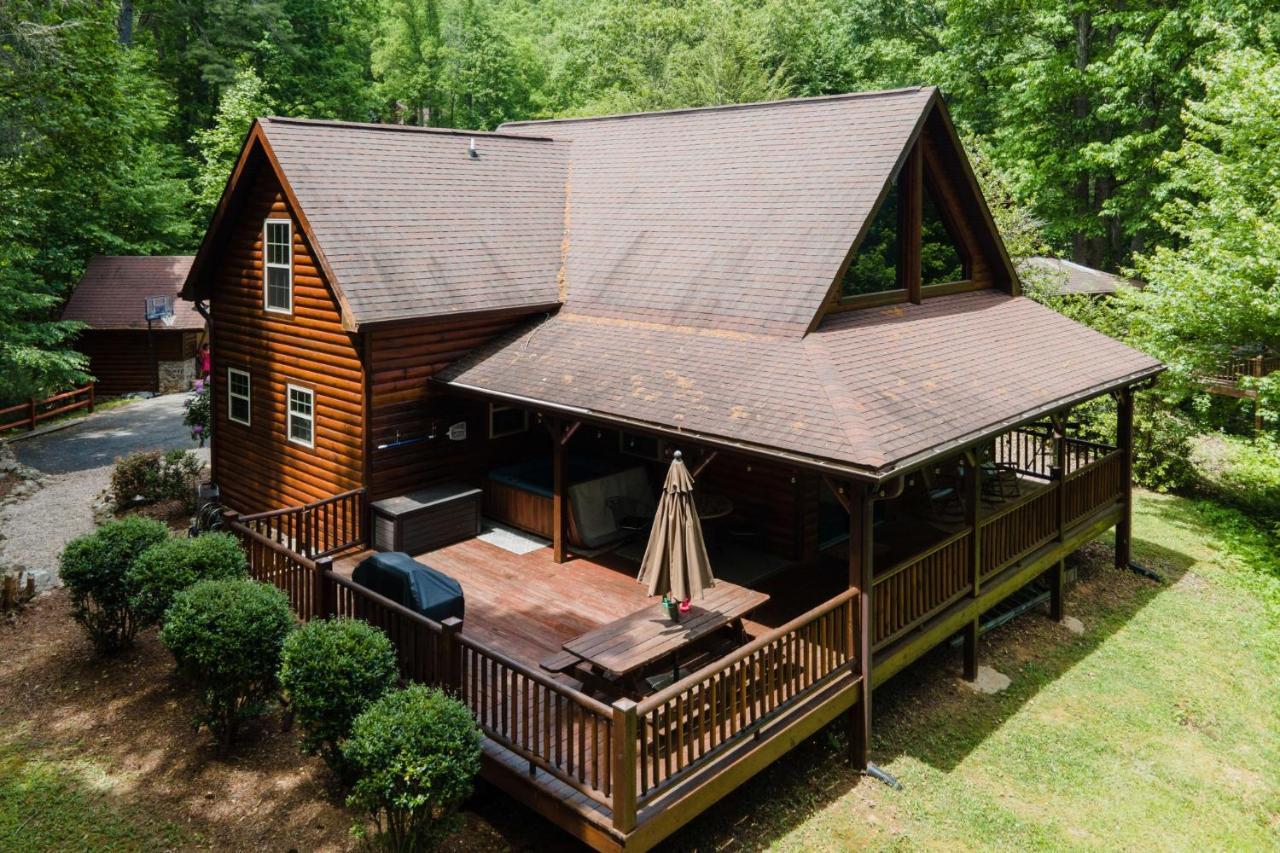 Tree Top Lodge - Gorgeous Lake Cabin With Hot Tub & Magnificent Views Of Forests And Mountains! Cabin Butler Esterno foto