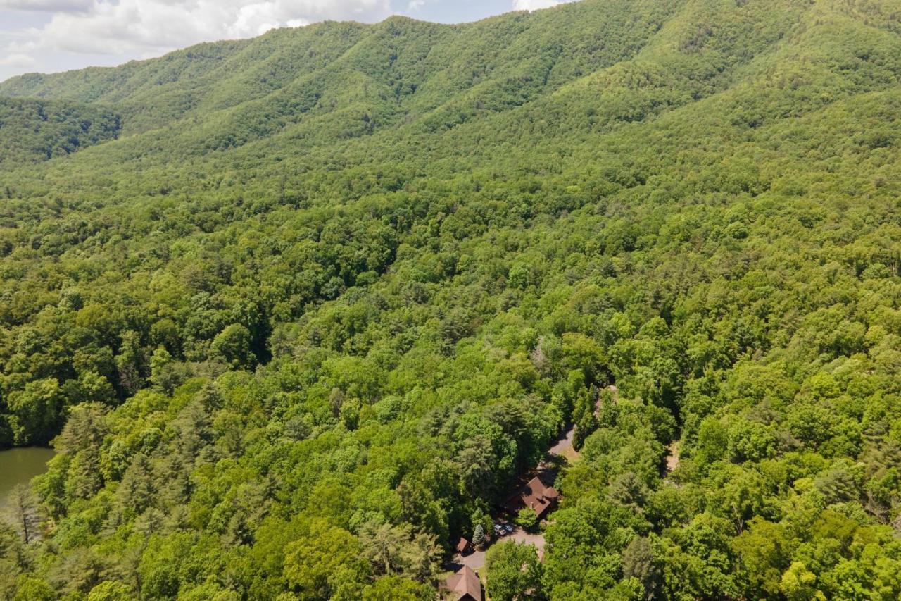Tree Top Lodge - Gorgeous Lake Cabin With Hot Tub & Magnificent Views Of Forests And Mountains! Cabin Butler Esterno foto